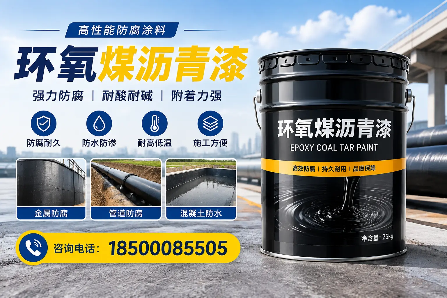 施工环氧煤沥青漆时的注意事项，海东用户的安全指南